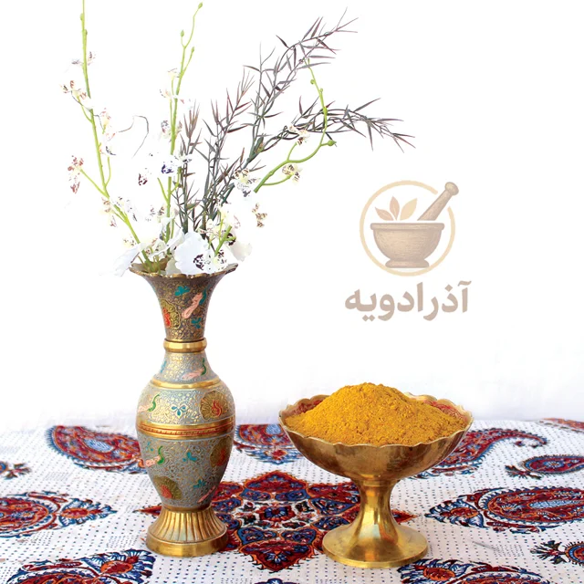 ادویه کاری ۱۲ قلم زرد